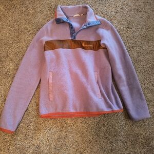Cotopaxi Women's Fleece Pullover In Lavender Size Small
